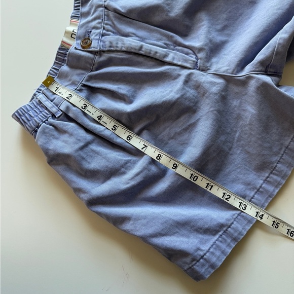 BDG Blaire Chino Short Shorts Pleated Periwinkle Blue Cotton Pull On Chino XS - Picture 9 of 11